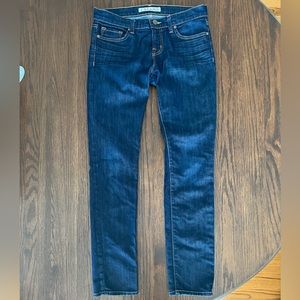 J Brand low rise skinny leg jeans